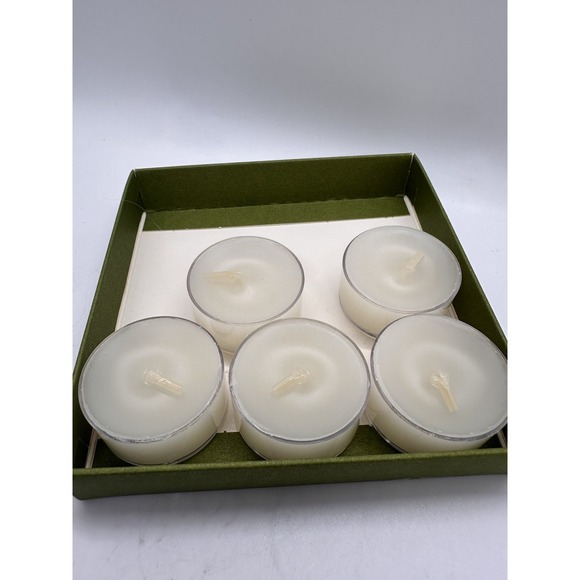 Bath & Body Works Aromatherapy Blue Lavender Palmarosa Tea Lights Set of 5 - Picture 3 of 3